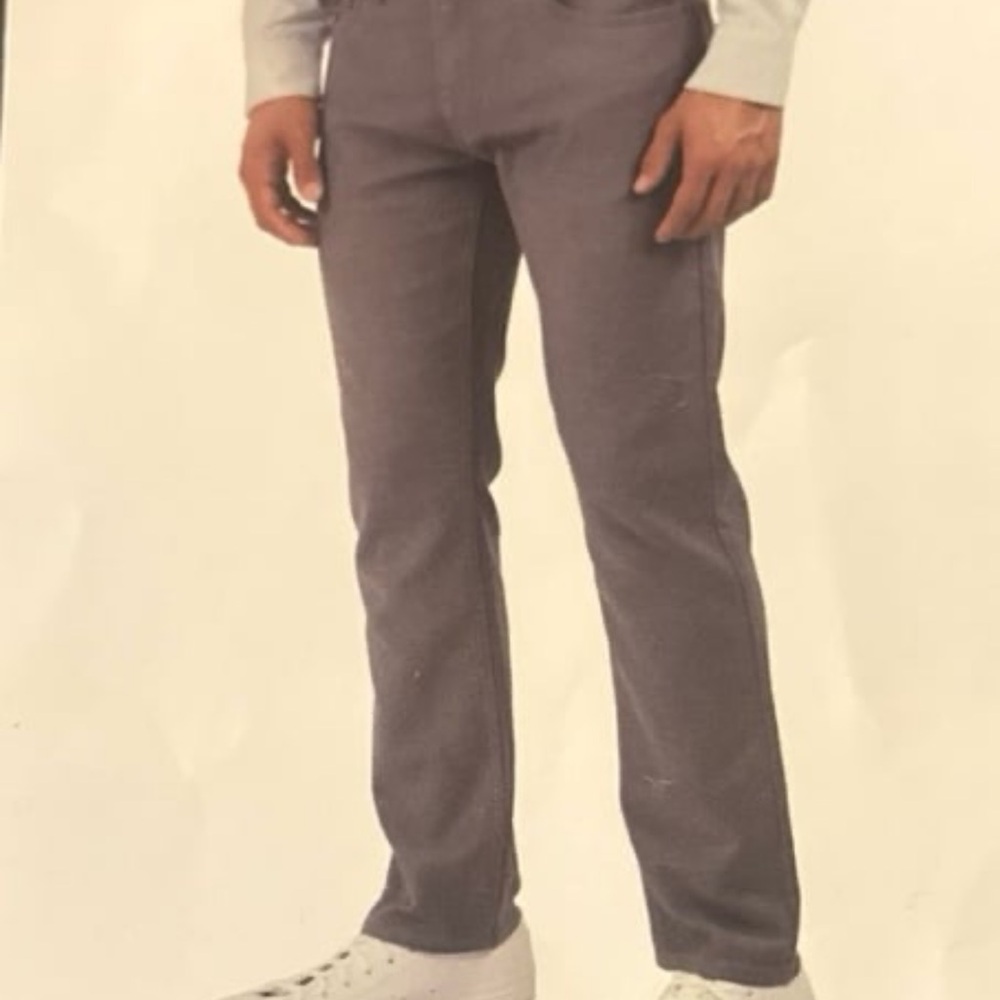 Jachs New York Men’s Straight Fit Flex Waistband 5-Pocket Pants, Size 36x30